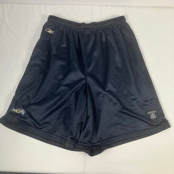SEATTLE SEAHAWKS NFL On Field Practice Training Shorts VTG Deadstock Size L - Picture 1 of 7